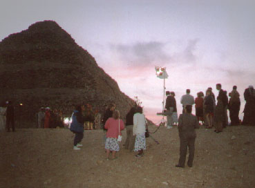Sunrise at Sakkara, Egypt 