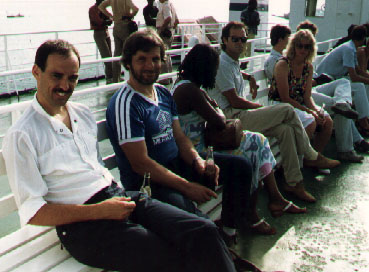 crew on ferry 